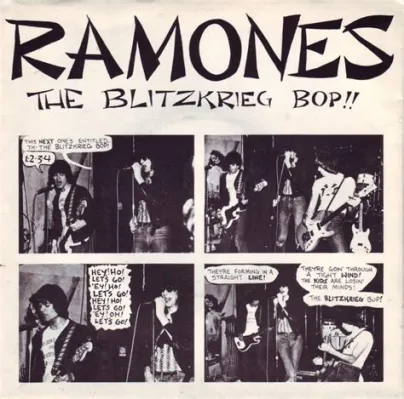 Blitzkrieg Bop -  The Ramones의 고에너지 팝 펑크와 신나는 메로디가 융합된 혁명적인 명곡!